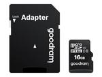 GOODRAM Karta Pamięci Micro SDHC 16GB Class 10 UHS-I + Adapter w sklepie internetowym CTI Store