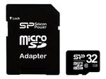 SILICON POWER Karta Pamięci Micro SDHC 32GB Class 10 +Adapter w sklepie internetowym CTI Store