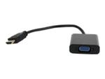 GEMBIRD A-HDMI-VGA-04 Gembird adapter HDMI-A(M) ->VGA (F), na kablu, czarny w sklepie internetowym CTI Store