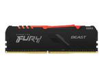 KINGSTON 8GB 3733MHz DDR4 CL19 DIMM FURY Beast RGB w sklepie internetowym CTI Store