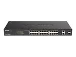 D-LINK 26-Port Layer2 PoE+ Gigabit Smart Managed Switch 24x 10/100/1000Mbps TP RJ-45 PoE Port 802.3at Power-over-Ethernet w sklepie internetowym CTI Store