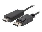 LANBERG Kabel DisplayPort M v1.1->HDMI M 5m czarne w sklepie internetowym CTI Store