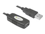 TECHLY 023646 Techly Przedłużacz kabel USB 2.0 aktywny USB A/USB A M/F 10m czarny w sklepie internetowym CTI Store