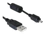 DELOCK 82414 Delock kabel USB 2.0-AM > USB mini 8pin (Nikon) UC-E6, 1.8m w sklepie internetowym CTI Store