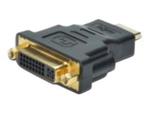 ASM AK-330505-000-S ASSMANN Adapter HDMI 1.3 Standard Typ HDMI A/DVI-I (24+5) M/Ż czarny w sklepie internetowym CTI Store