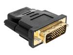 DELOCK 65466 Delock adapter DVI-D(M)(24+1)->HDMI(F), czarny w sklepie internetowym CTI Store