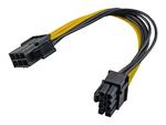 AKYGA Adapter z kablem AK-CA-07 PCI-E 6 pin m / PCI-E 8 pin f 20cm w sklepie internetowym CTI Store