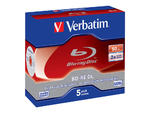 VERBATIM 43760 Verbatim BluRay BD-RE DL jewel case 5 50GB 2x HARD COAT w sklepie internetowym CTI Store