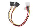 LANBERG CA-HDSA-11CU-0030 Lanberg kabel zasilający MOLEX(M)->SATA(F) x2 30cm w sklepie internetowym CTI Store