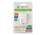 TECHLY 022373 Techly Sieciowa ładowarka Slim USB 5V 2.1A biała w sklepie internetowym CTI Store