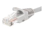 NETRACK BZPAT7U Netrack patchcord RJ45, osłonka zalewana, kat. 5e UTP, 7 m szary w sklepie internetowym CTI Store