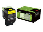 LEXMARK 80C2XYE Toner Lexmark yellow korporacyjny 4000 str. CX510 w sklepie internetowym CTI Store