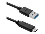 QOLTEC 50363 USB 3.1 type C male cable USB 3.0 A male 1.8m Black w sklepie internetowym CTI Store