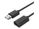 UNITEK Y-C449GBK Kabel Przedłużacz USB 2.0 M/F 1.5m w sklepie internetowym CTI Store