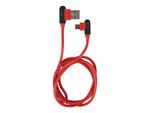 NATEC NKA-1199 Extreme Media kabel microUSB - USB 2.0 (M), 1m, kątowy, czerwony w sklepie internetowym CTI Store