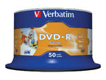 VERBATIM 43533 Verbatim DVD-Rcake box 50 4.7GB 16x do nadruku Wide w sklepie internetowym CTI Store