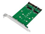 LOGILINK PC0086 2x SATA to 2x M.2 SATA SSD Adapter w sklepie internetowym CTI Store