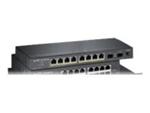 ZYXEL GS1100-10HP-EU0101F Zyxel GS1100-10HP 10-port GbE Unmanaged PoE Switch (8x Gig LAN, 2x SFP) PoE 130W w sklepie internetowym CTI Store
