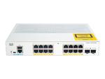 CISCO Catalyst 1000 16-Port Gigabit PoE+ PoE Budget 120W 2 x 1G SFP Uplinks LAN Base with external power supply w sklepie internetowym CTI Store