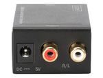 DIGITUS DS-40133 Konwerter sygnału Audio 1xCoax/Toslink do 1xMiniJack 3.5mm w sklepie internetowym CTI Store