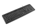 NATEC Ugo keyboard Askja K110 US layout wired w sklepie internetowym CTI Store