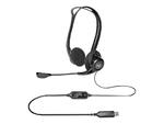 LOGITECH 981-000100 Słuchawki + mikrofon, PC 960 Stereo Headset USB w sklepie internetowym CTI Store