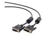GEMBIRD CC-DVI-BK-6 Gembird kabel DVI monitorowy DVI-DM/DVI-DM (18+1) single link 1.8m black w sklepie internetowym CTI Store