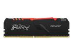 KINGSTON 8GB 3600MHz DDR4 CL17 DIMM FURY Beast RGB w sklepie internetowym CTI Store