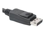 ASM AK-340106-010-S Kabel DisplayPort z zatrzaskami 8K 30Hz UHD Typ DP/DP M/M czarny 1m w sklepie internetowym CTI Store