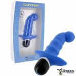 ManzzzToys Cunter Blue - Męski Wibrator analny w sklepie internetowym SKLEP TURYSTY