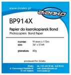 Papier w roli do ksero Yvesso Bond 914x175m 80g BP914X w sklepie internetowym ZiZaKo.pl