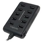 LogiLink 10-Portowy HUB USB2.0 z wlacznikiem ON/OFF w sklepie internetowym ZiZaKo.pl