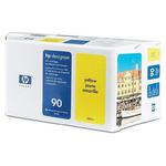 Value Pack HP 90 - Głowica (Printhead) + Gniazdo czyszczące (Printhead cleaner) [C5057A] + HP 90 yellow (400ml) [C5065A] w sklepie internetowym ZiZaKo.pl