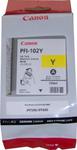 Tusz CANON PFI-102Y 130 ml yellow do IPF500/510/600/605/610/650/655/710/720/750/755/760/765 LP17/24 w sklepie internetowym ZiZaKo.pl