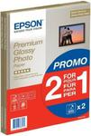 Papier Epson Premium Glossy Photo Paper 2 w cenie 1 A4; 255 g; 2x15 kartek S042169 w sklepie internetowym ZiZaKo.pl