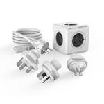 PowerCube ReWirable + 3 wtyczki + kabel IEC EU FR; GREY w sklepie internetowym Allocacoc PowerCube