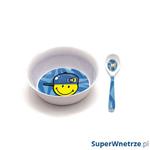 Miska z łyżeczką dla chłopczyka Smiley Kid Zak! designs w sklepie internetowym SuperWnetrze.pl