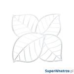 Panele dekoracyjne 4 szt. Koziol Leaf transparentne w sklepie internetowym SuperWnetrze.pl