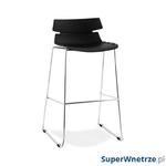 Krzesło barowe Reny Kokoon Design czarny w sklepie internetowym SuperWnetrze.pl