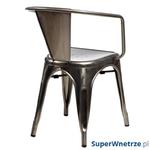 Krzesło D2 Paris Arms w kolorze metalu w sklepie internetowym SuperWnetrze.pl