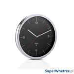Zegar ścienny sterowany radiowo Blomus Crono czarny w sklepie internetowym SuperWnetrze.pl