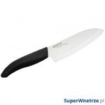 Nóż szefa kuchni ceramiczny 14cm Kyocera Santoku biały w sklepie internetowym SuperWnetrze.pl
