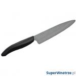 Nóż do plastrowania ceramiczny 13cm Kyocera szary/czarna rączka w sklepie internetowym SuperWnetrze.pl