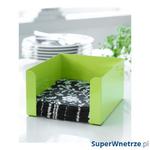 Serwetnik 17x17x8,5cm Steel-Function zielony w sklepie internetowym SuperWnetrze.pl