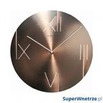 Zegar ścienny 43 cm NeXtime Galileo miedziany w sklepie internetowym SuperWnetrze.pl