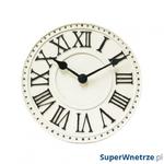 Zegar ścienny 16,5 cm NeXtime London Table biały w sklepie internetowym SuperWnetrze.pl