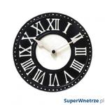 Zegar ścienny 16,5 cm NeXtime London Table czarny w sklepie internetowym SuperWnetrze.pl