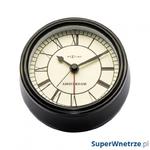 Zegar stojący 11 cm Nextime Amsterdam czarny w sklepie internetowym SuperWnetrze.pl