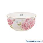 Misa porcelanowa 14cm Nuova R2S Romantic róże w sklepie internetowym SuperWnetrze.pl