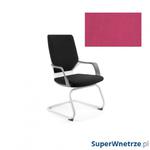 Krzesło biurowe Apollo Skid Unique magenta w sklepie internetowym SuperWnetrze.pl